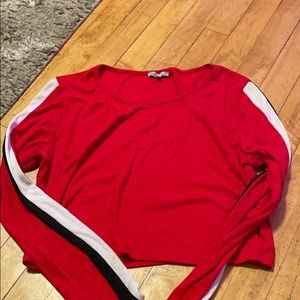 Red Crop Top
